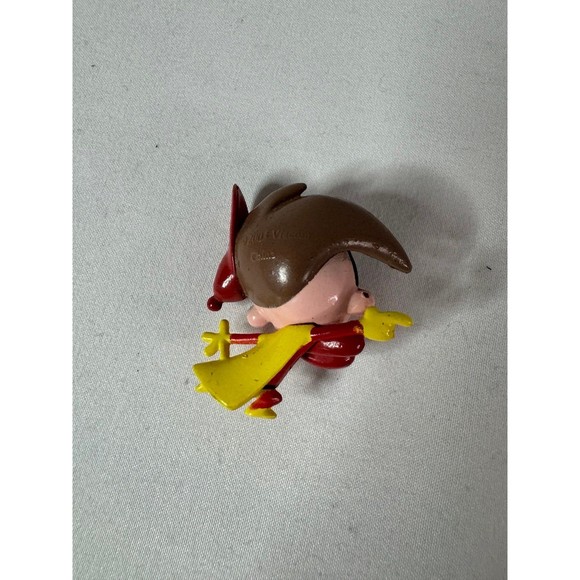 Rare 2003 Viacom Fairly Odd Parents Timmy Crimson Chin 1.5" PVC Action Figure - Picture 2 of 4